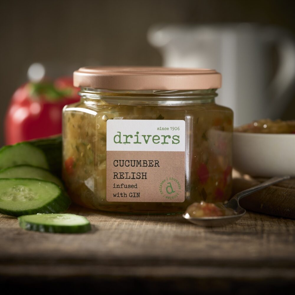 Cucumber and Gin Relish